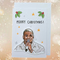 JB Gill | Merry Christmas | Handcrafted Christmas Card