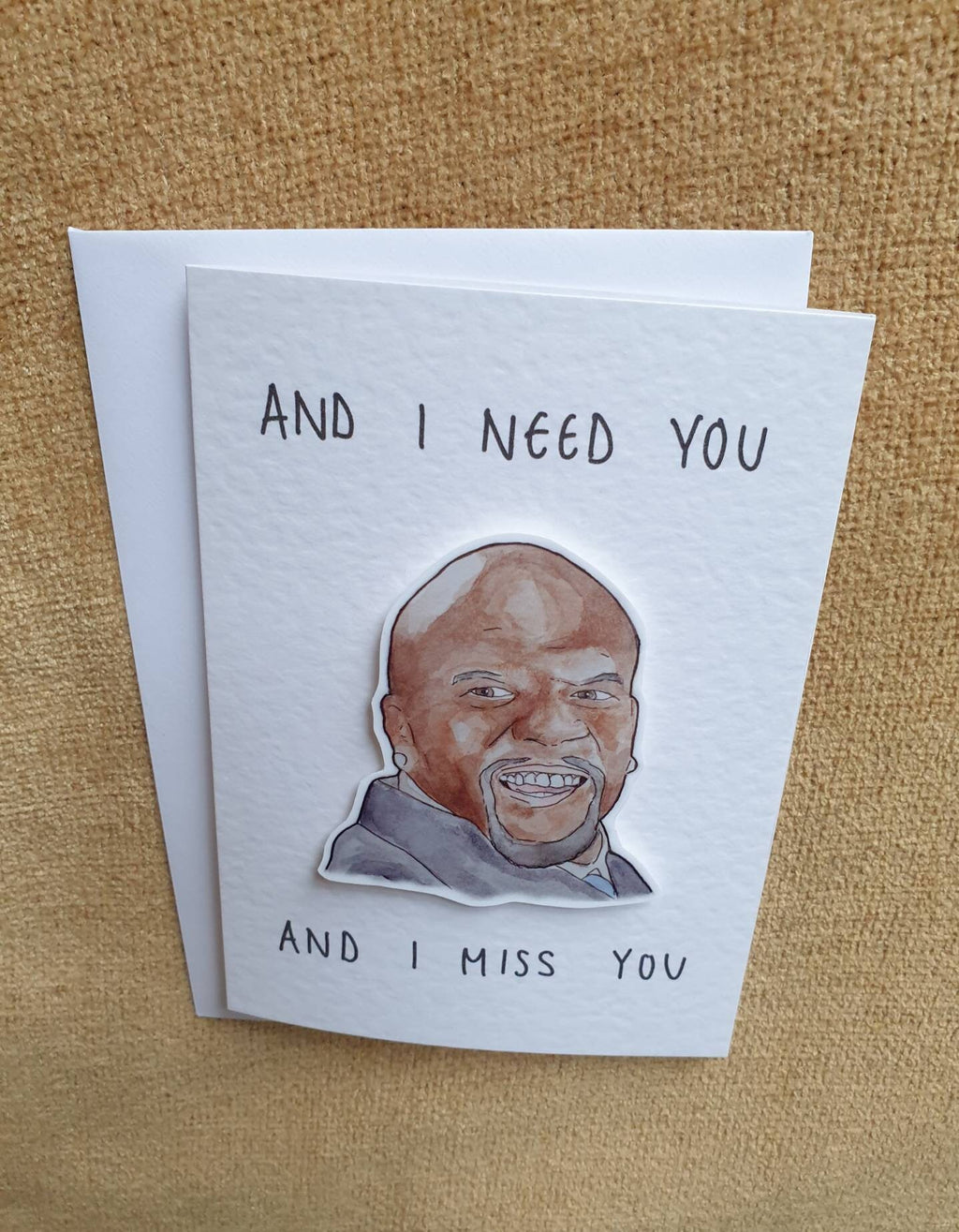 Terry Crews | Handcrafted Valentine's Day Card