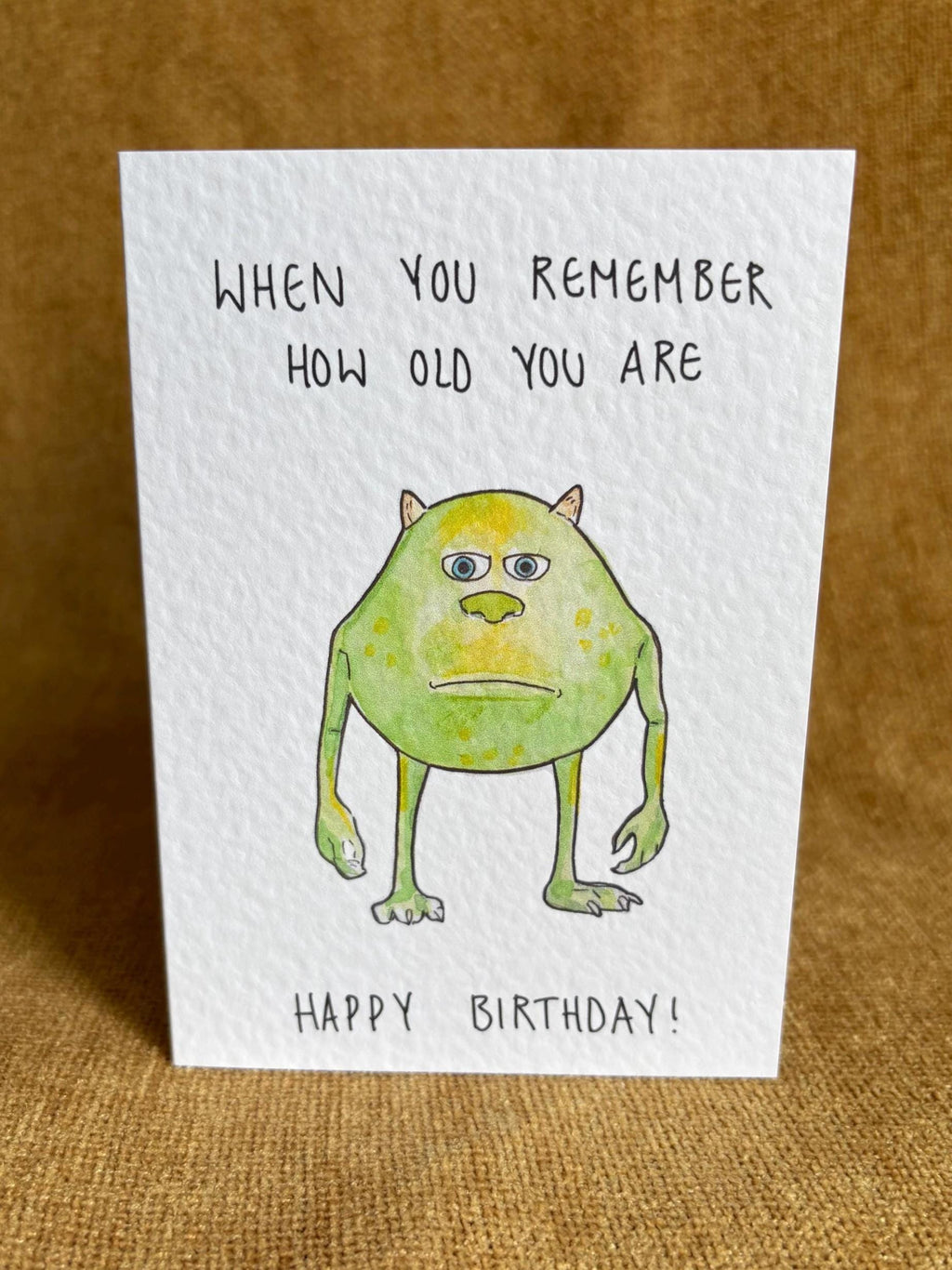 Mike W | meme | Handcrafted Birthday Card