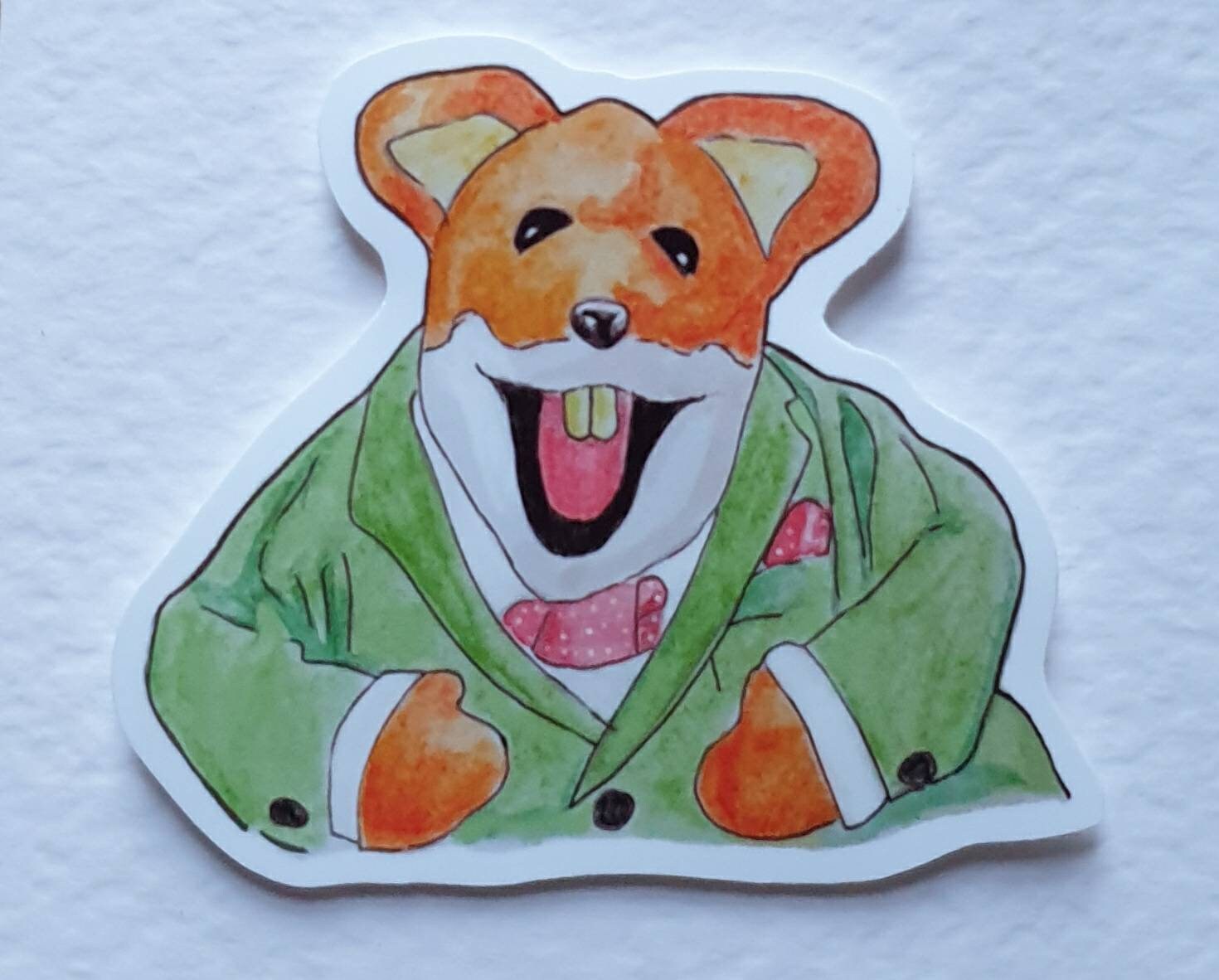Basil Brush | Handcrafted Valentine's Day Card