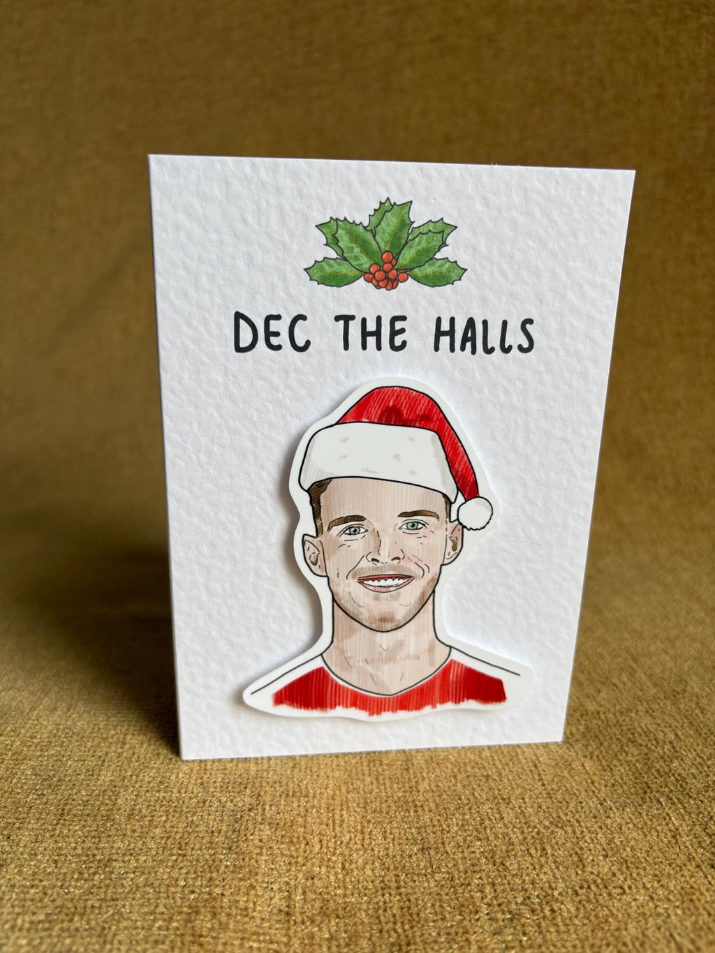 Declan Rice | Dec the Halls | Handcrafted Christmas Card
