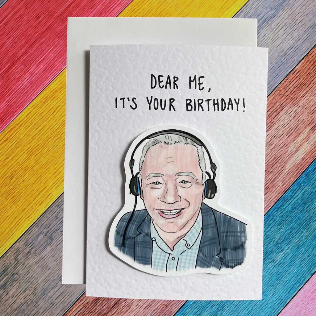 Ally McCoist | Dear Me | Handcrafted Birthday Card