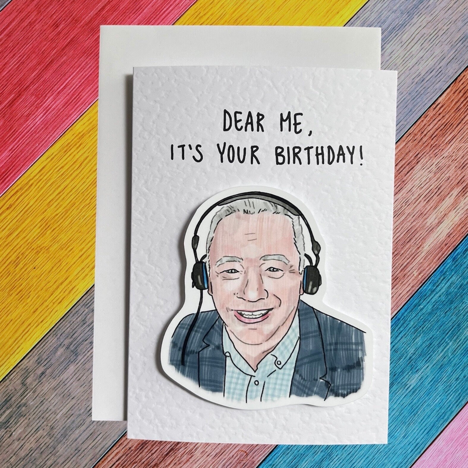 Ally McCoist | Dear Me | Handcrafted Birthday Card