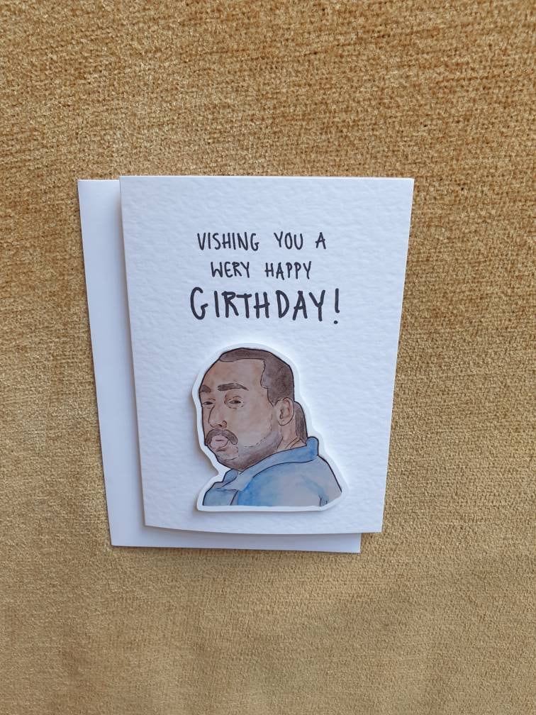 Chabuddy G | PJDN | Handcrafted Birthday Card