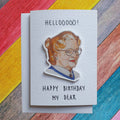 Mrs Doubtfire | Handcrafted Birthday Card