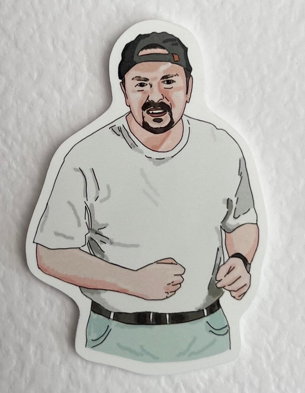 David Brent Greeting Card | "You're the best" Handcrafted Card