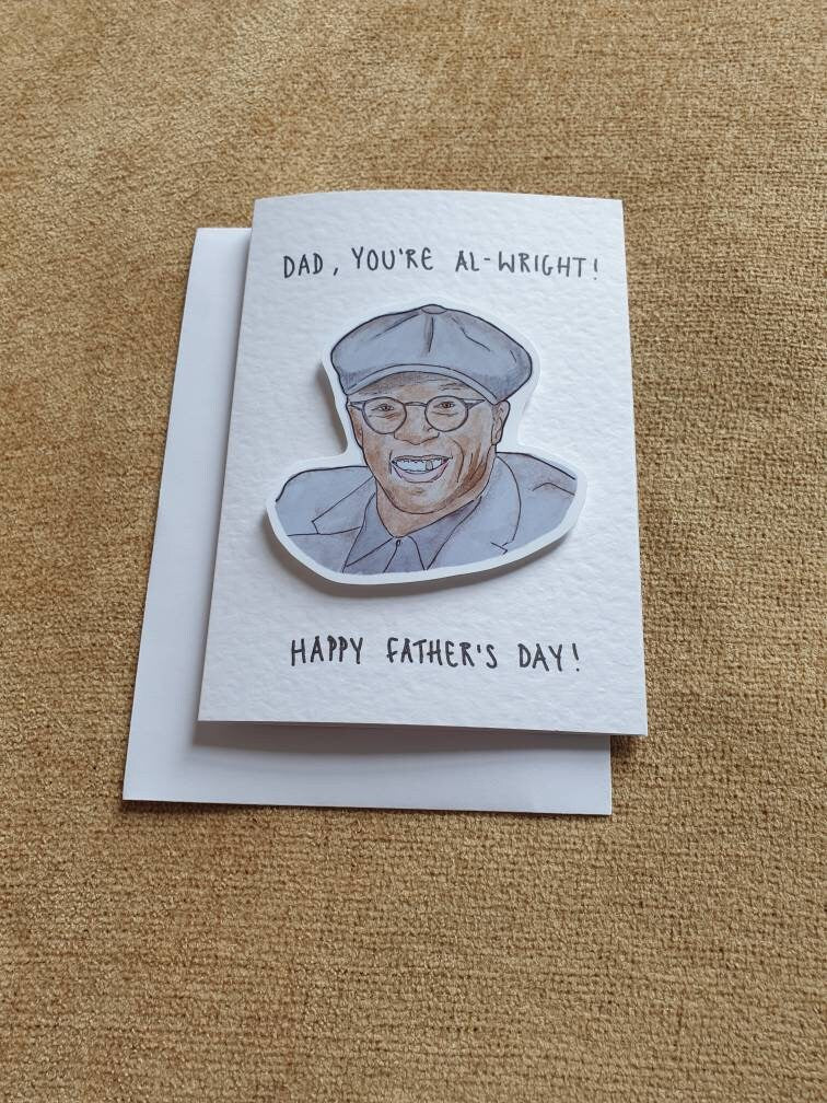 Ian Wright | Handcrafted Father's Day Card