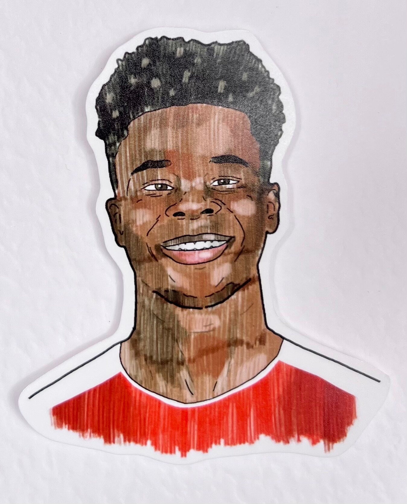 Bukayo Saka | Handcrafted Birthday Card
