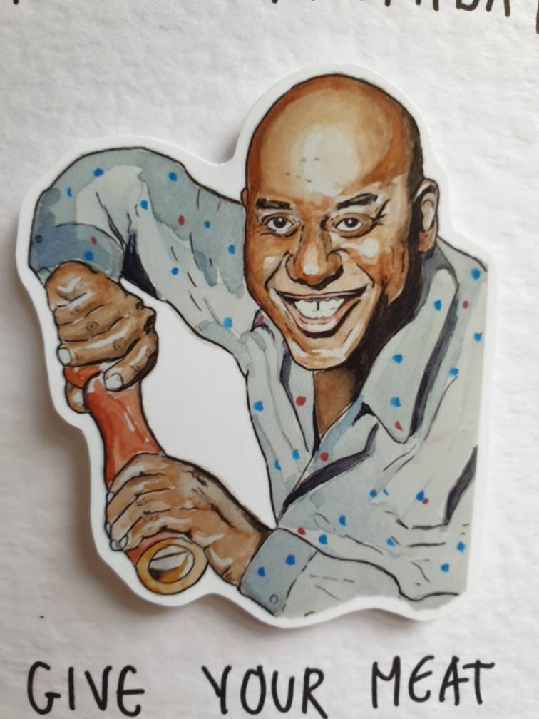 Ainsley Harriott | Handcrafted Birthday Card