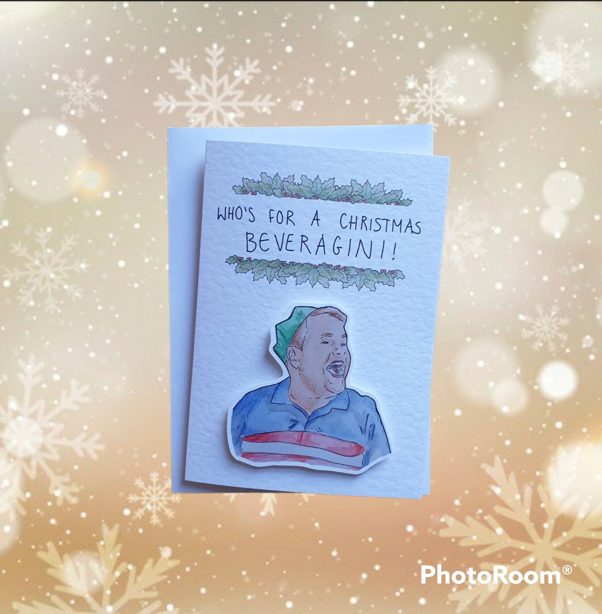 Smithy | Gavin & Stacey | Handcrafted Christmas Card