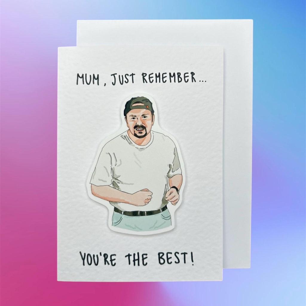 David Brent Mother's Day Card | Humorous TV Fan Gift