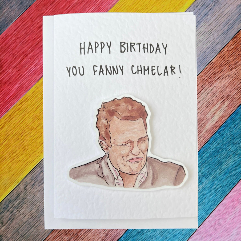 Bradley Walsh | Fanny Chmelar | Handcrafted Birthday Card