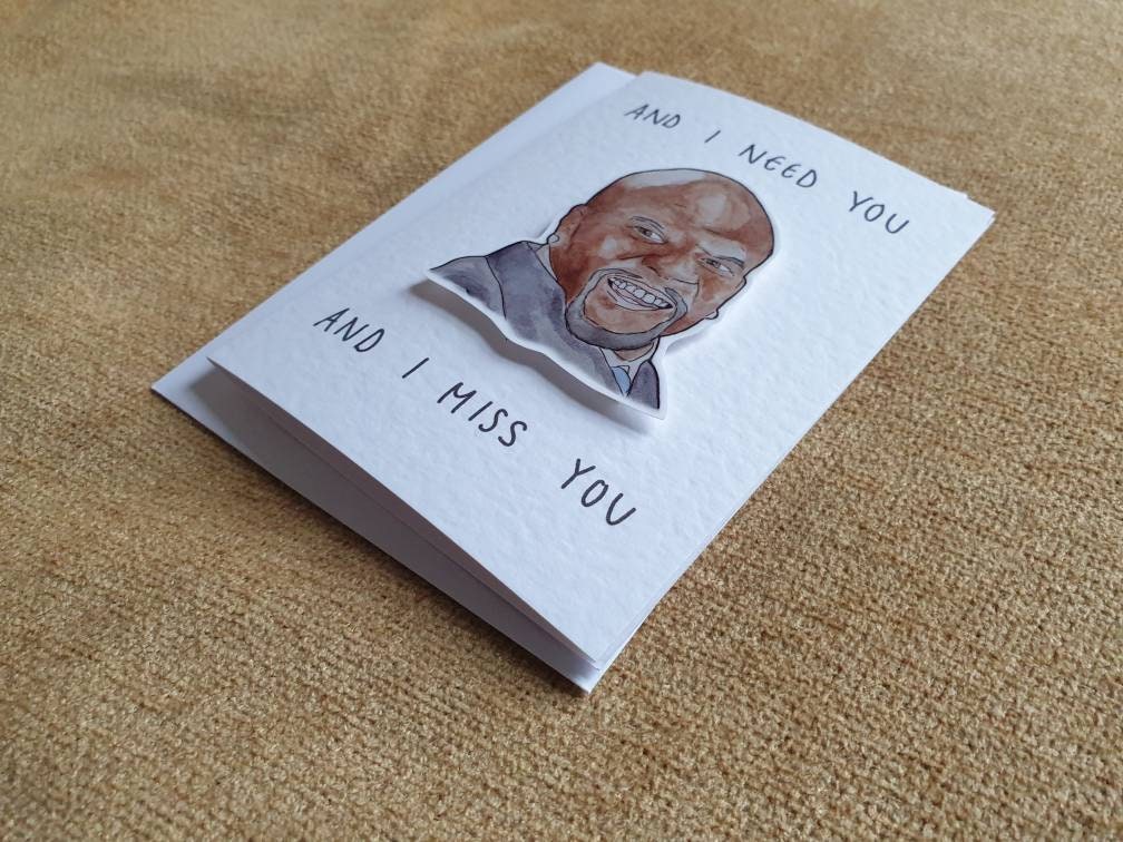 Terry Crews | Handcrafted Valentine's Day Card