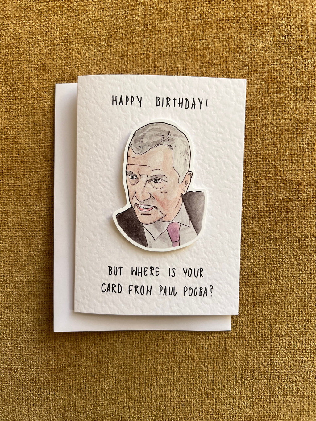Graeme Souness | Handcrafted Birthday Card