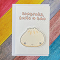 Bao Bun | Take a bao | Handcrafted Congratulations Card