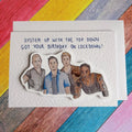 Blue (boyband) | Handcrafted  Lockdown Birthday Card