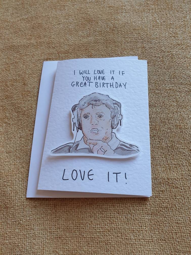 Kevin Keegan | Handcrafted Birthday Card