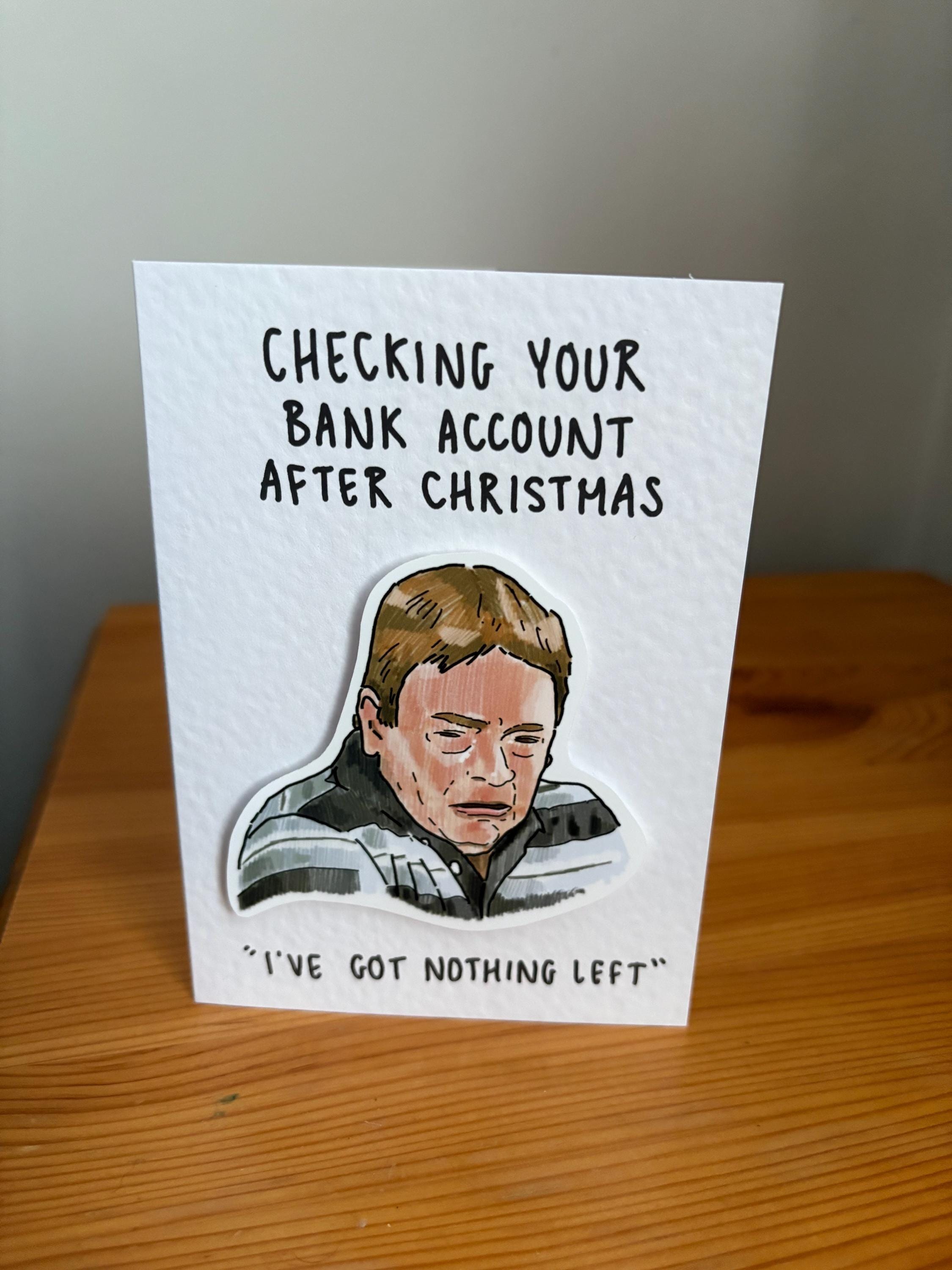 I've got nothing left | Ian Beale | Handcrafted Christmas Card