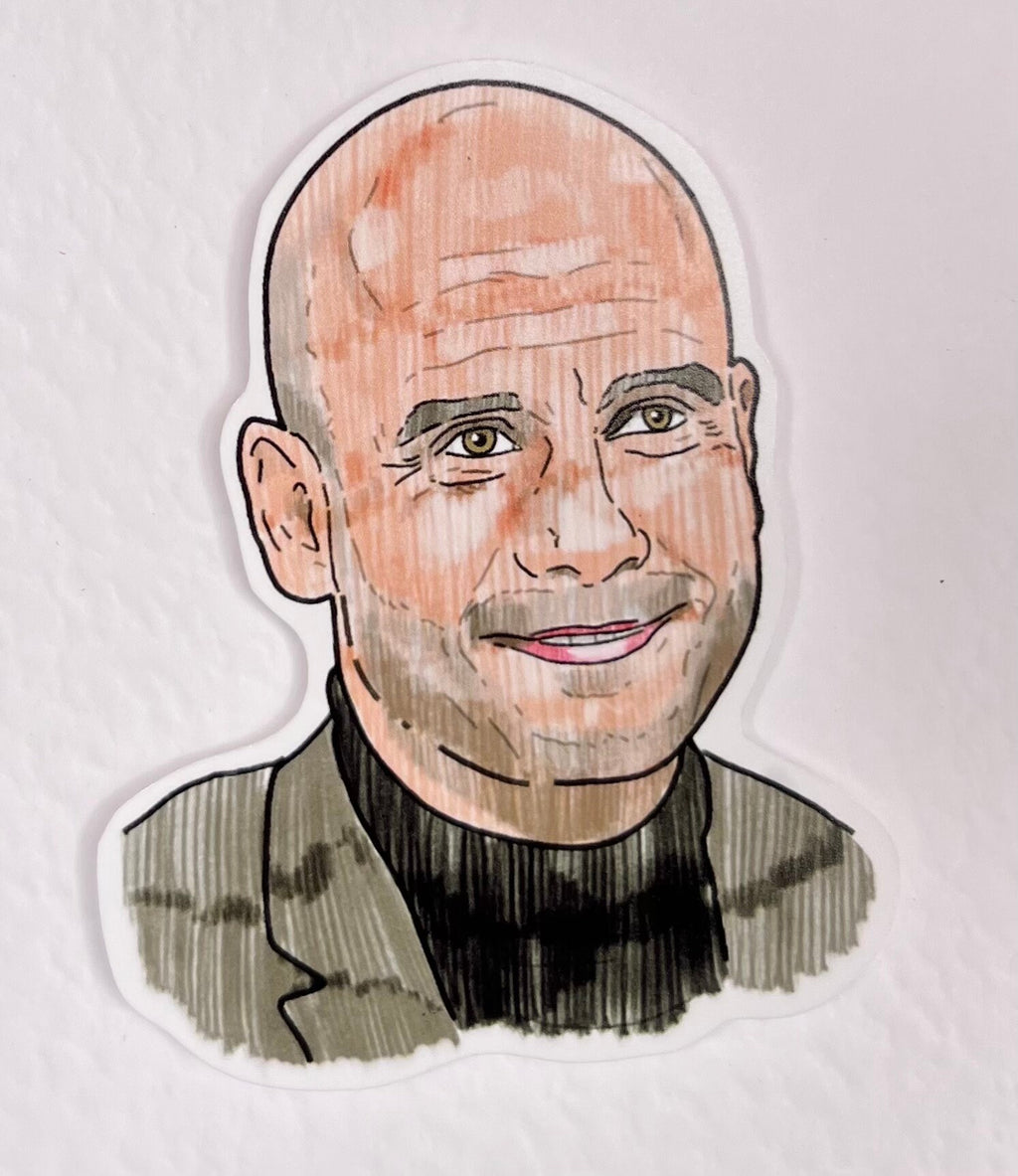 Pep Guardiola | Handcrafted Birthday Card