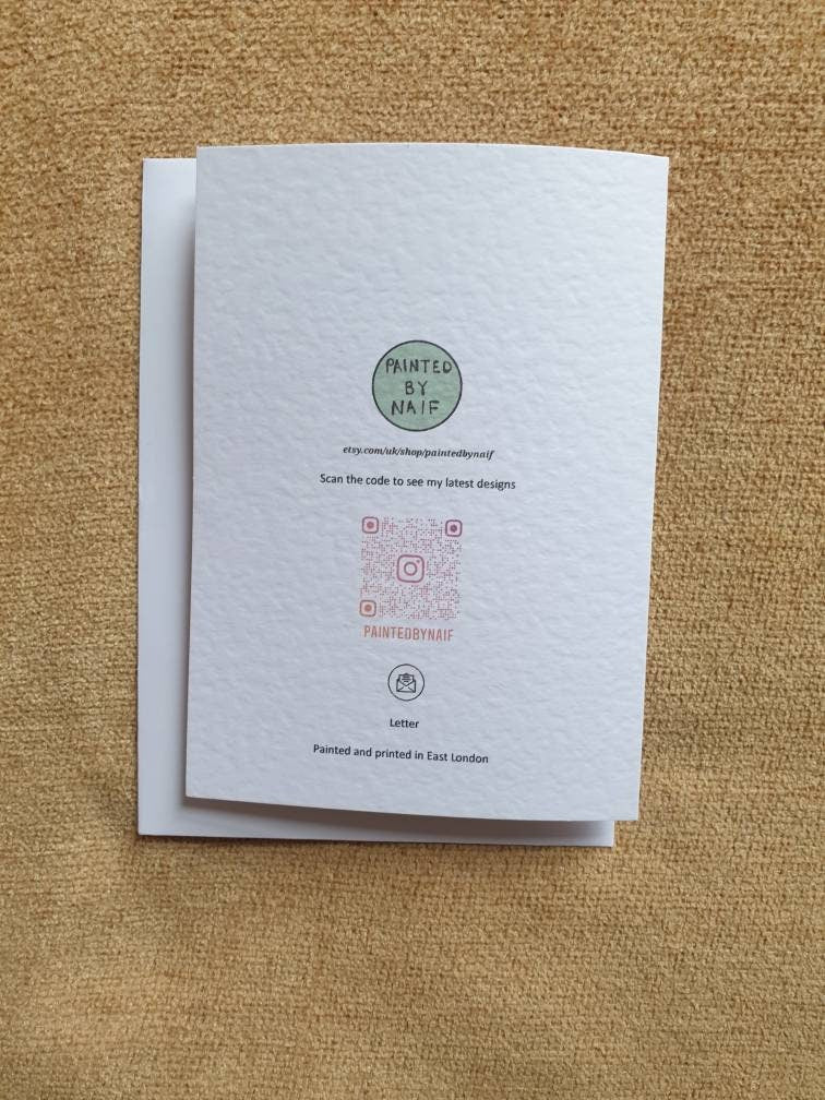 Jenny and Lee | Handcrafted Greeting Card