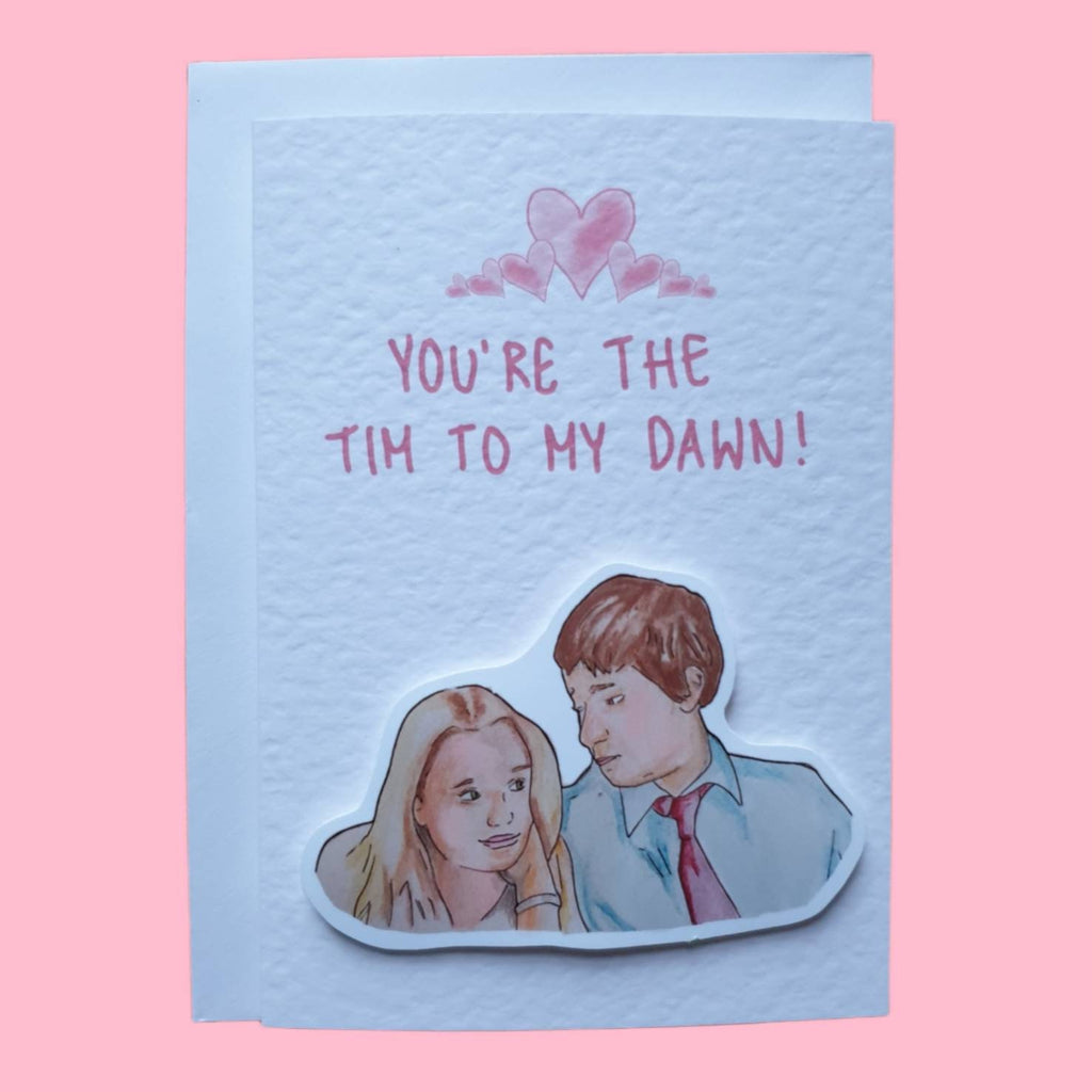 Tim and Dawn | Handcrafted Valentine's Card