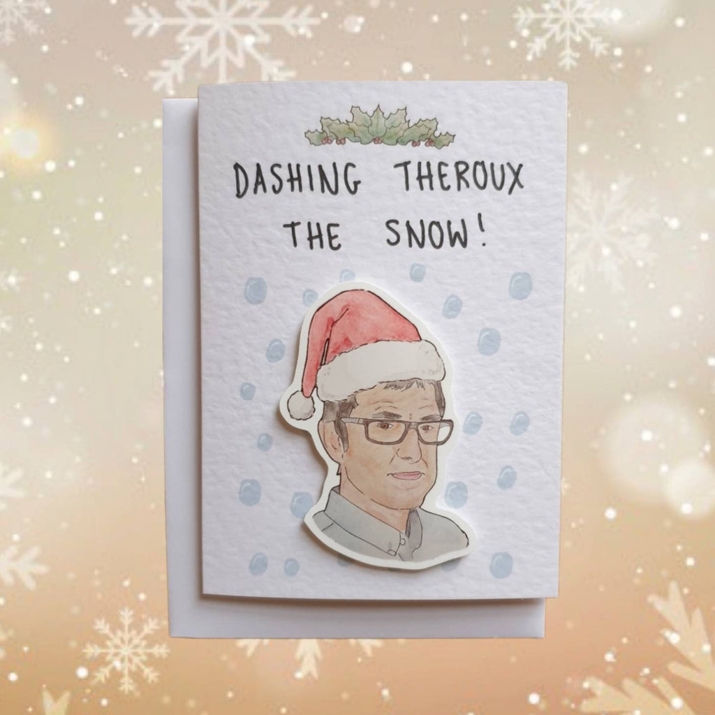 Louis Theroux | Handcrafted Christmas Card