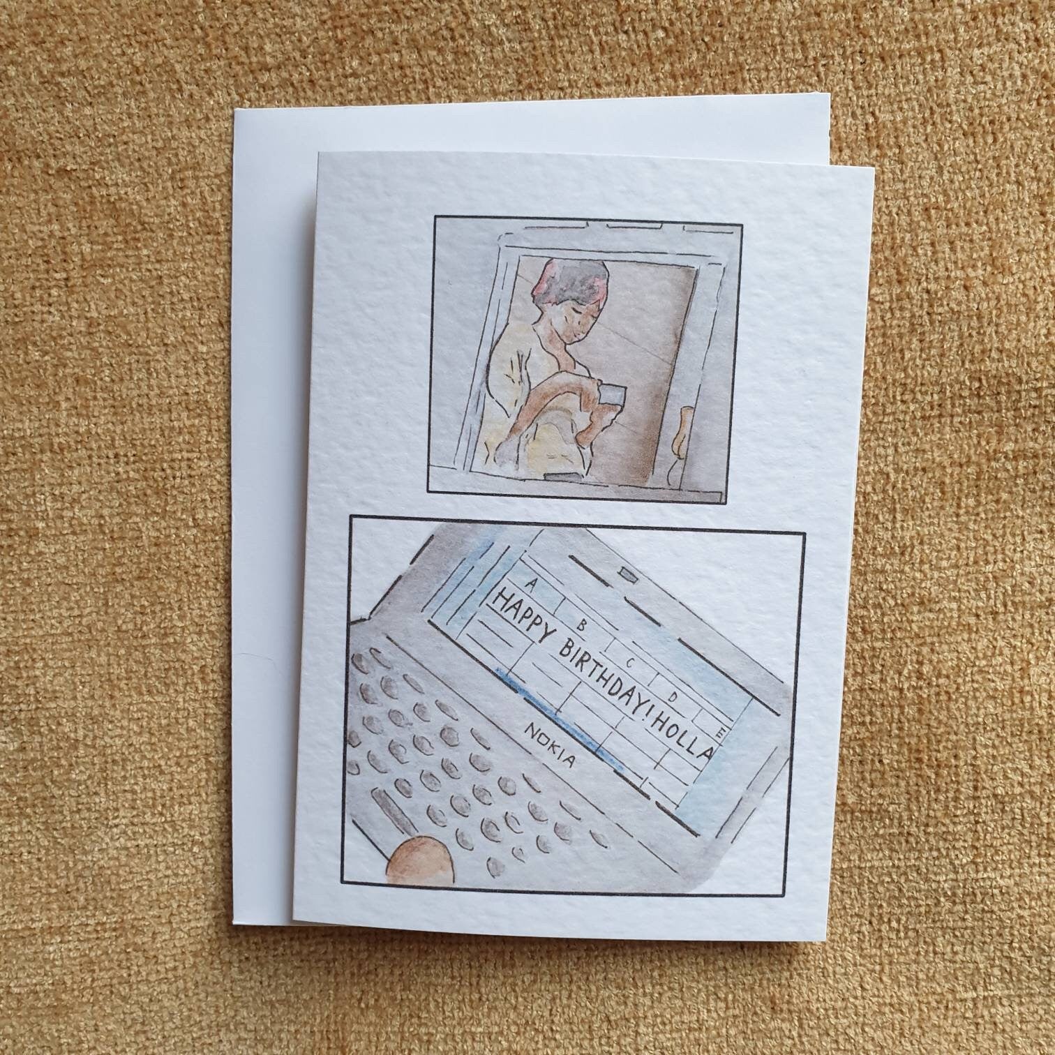 Kelly Rowland | Dilemma | Handcrafted Birthday Card