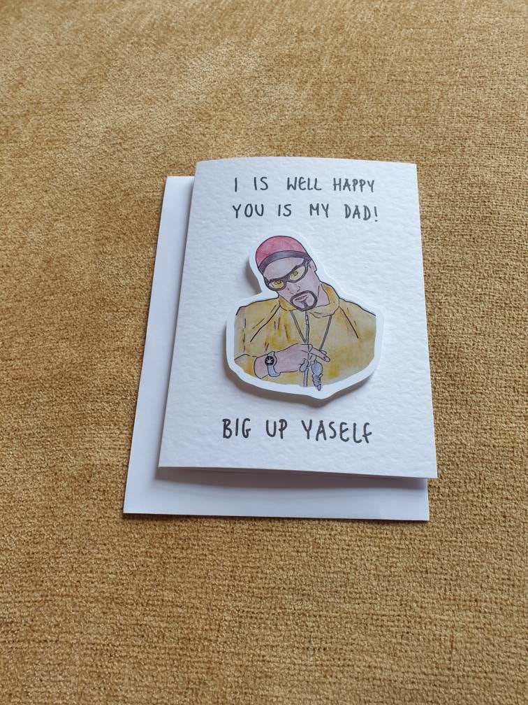 Ali G | Handcrafted Father's Day Card