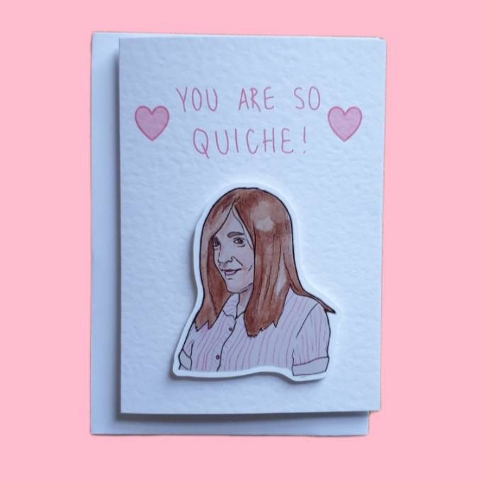 Ja'mie King | Summer Heights High | Handcrafted Valentine's Day Card