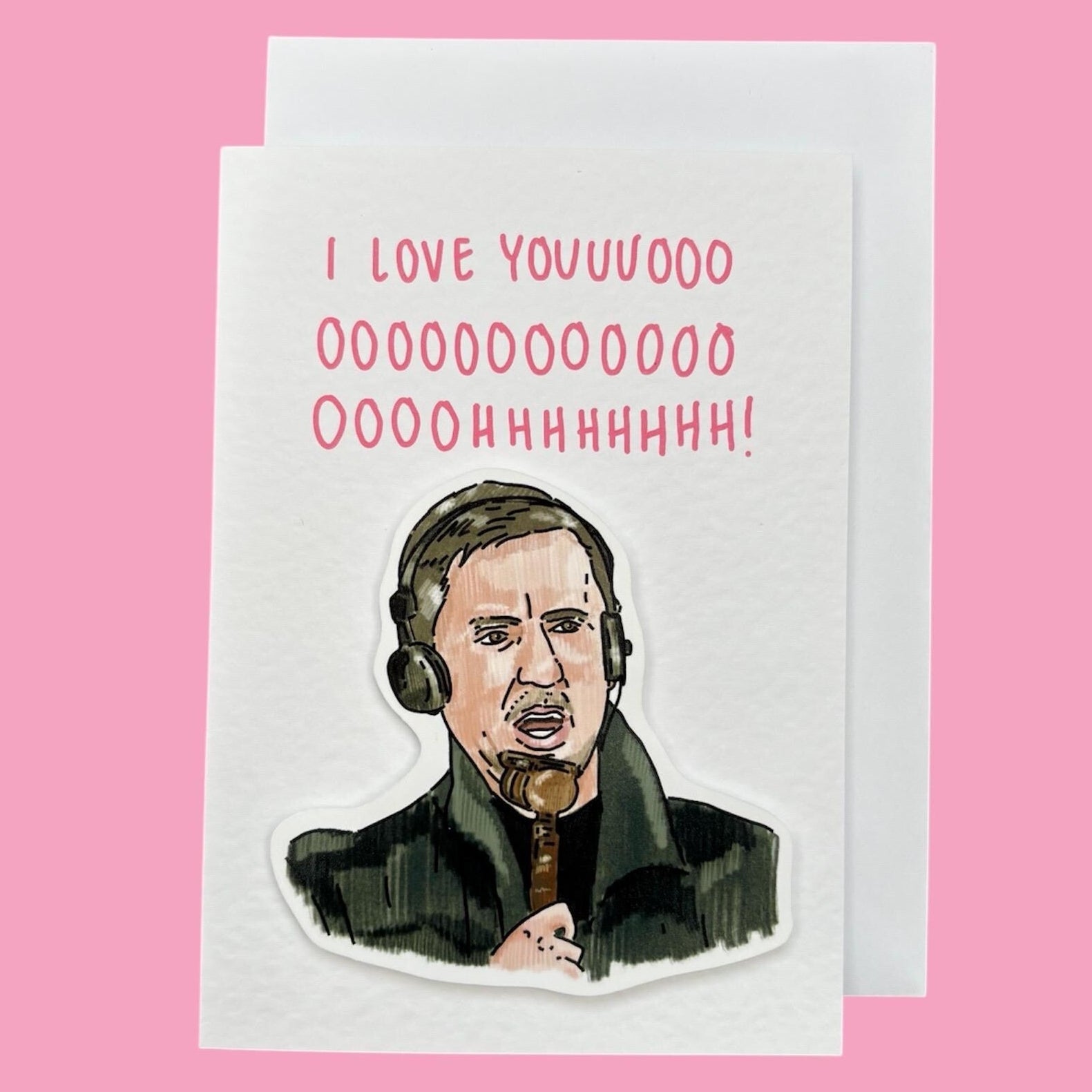 Gary Neville | ohhhhhhhhhhh | Handcrafted Valentine’s Card