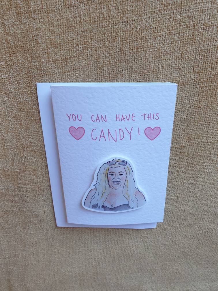 Gemma Collins | Handcrafted Valentine's Day Card