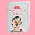 Granit Xhaka | Sunderland | Handcrafted Valentine’s Card