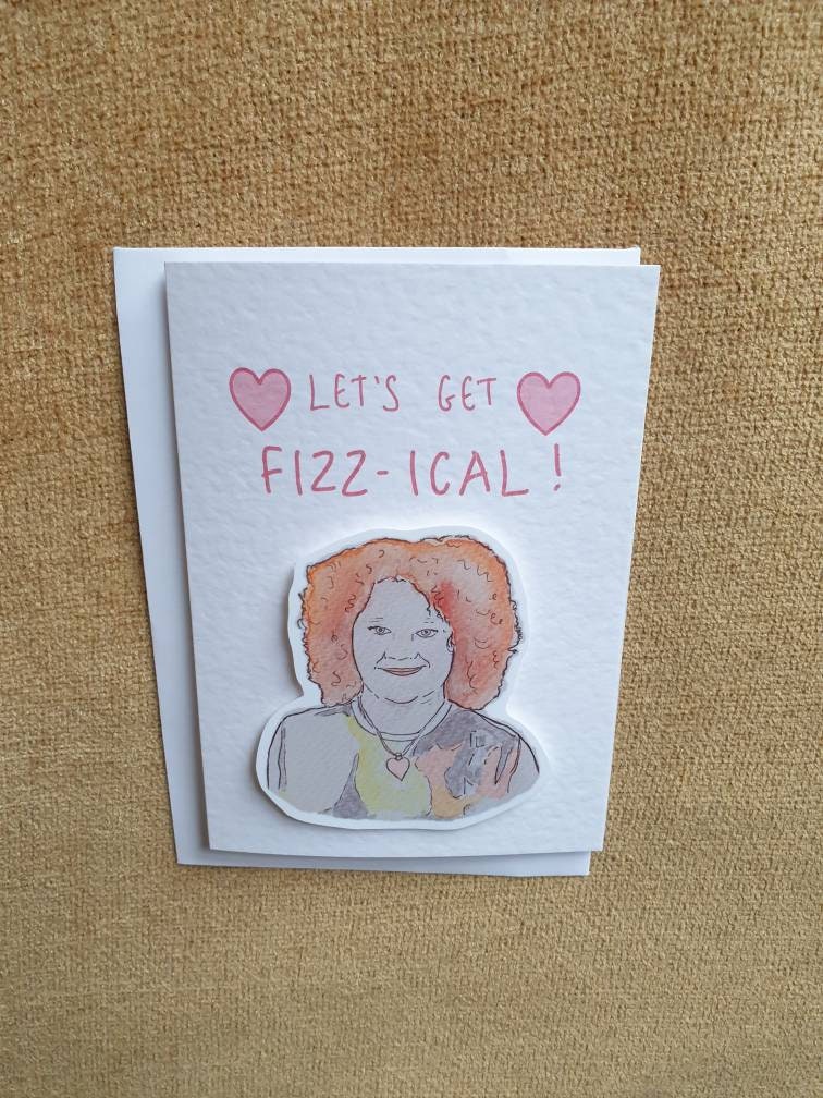 Fizz | Handcrafted Valentine's Day Card