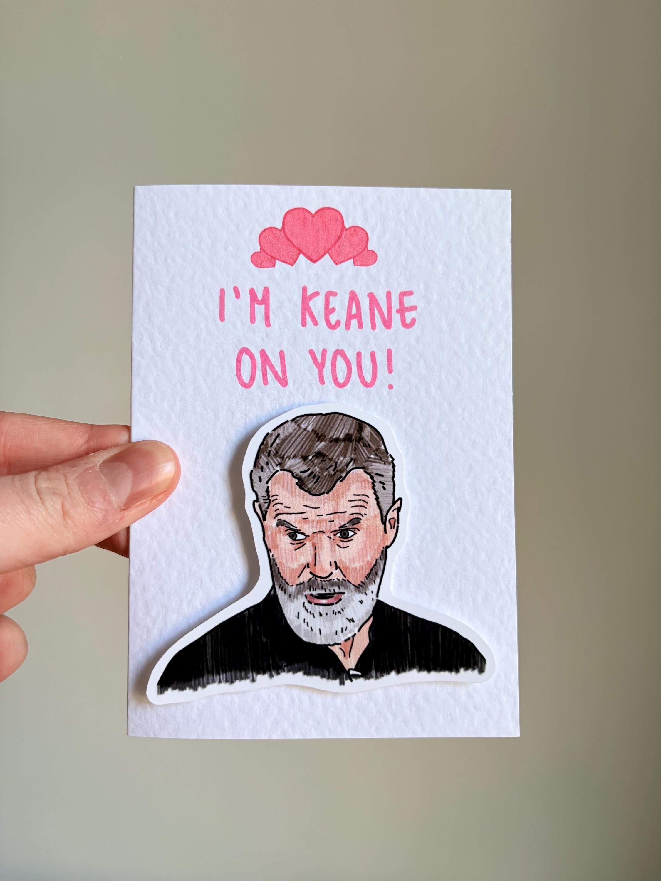 Roy Keane | Keane on you Valentine’s Day Card