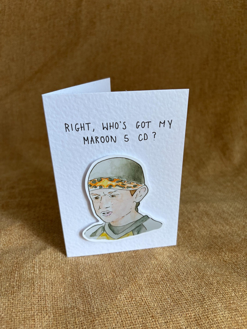 Rio Wellard | Tracy Beaker | Handcrafted Greeting Card