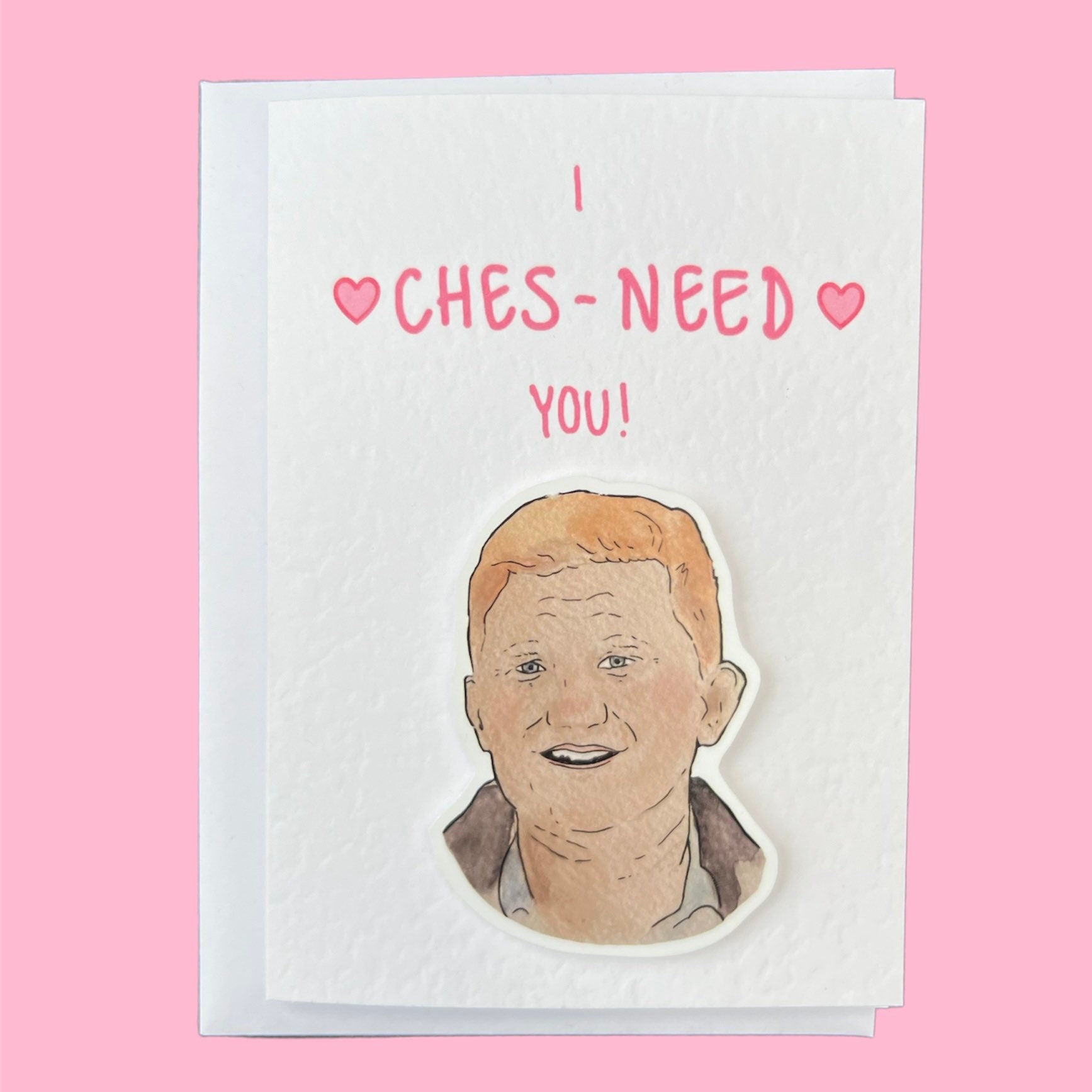Chesney | Corrie | Handcrafted Valentine's Card