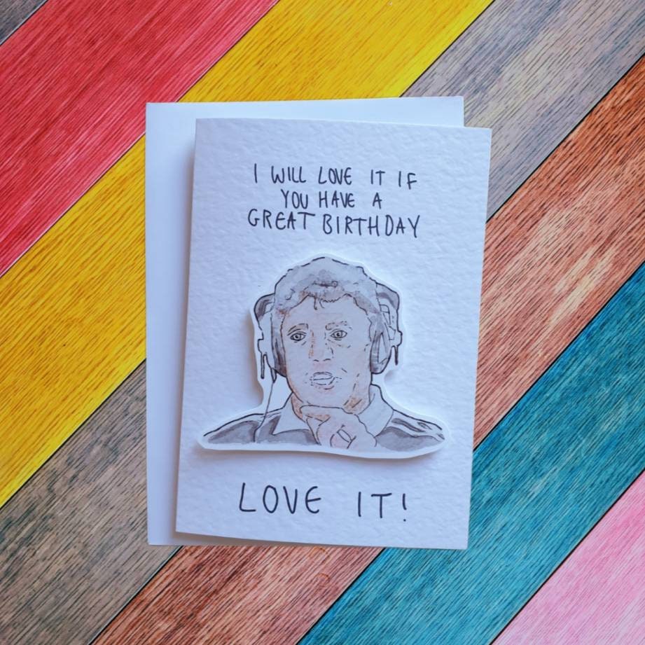 Kevin Keegan | Handcrafted Birthday Card