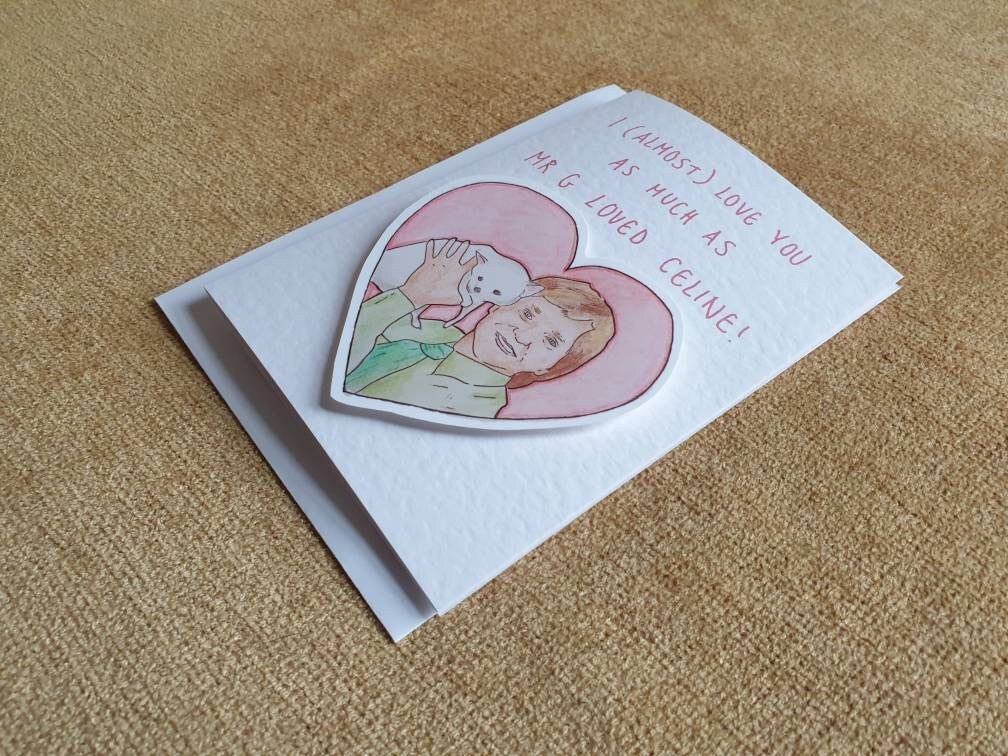 Mr G & Celine | Summer Heights High | Handcrafted Valentine's Day Card