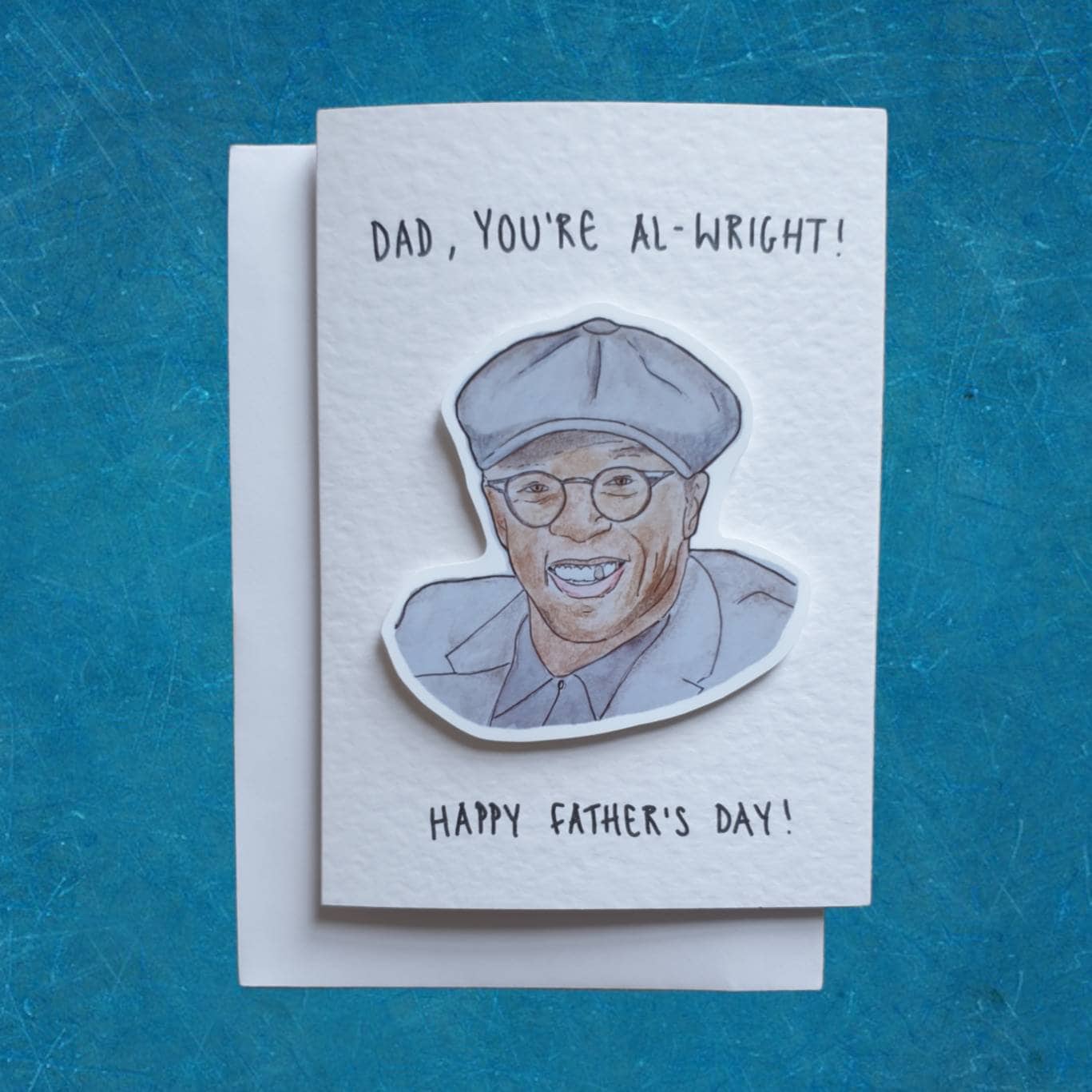 Ian Wright | Handcrafted Father's Day Card