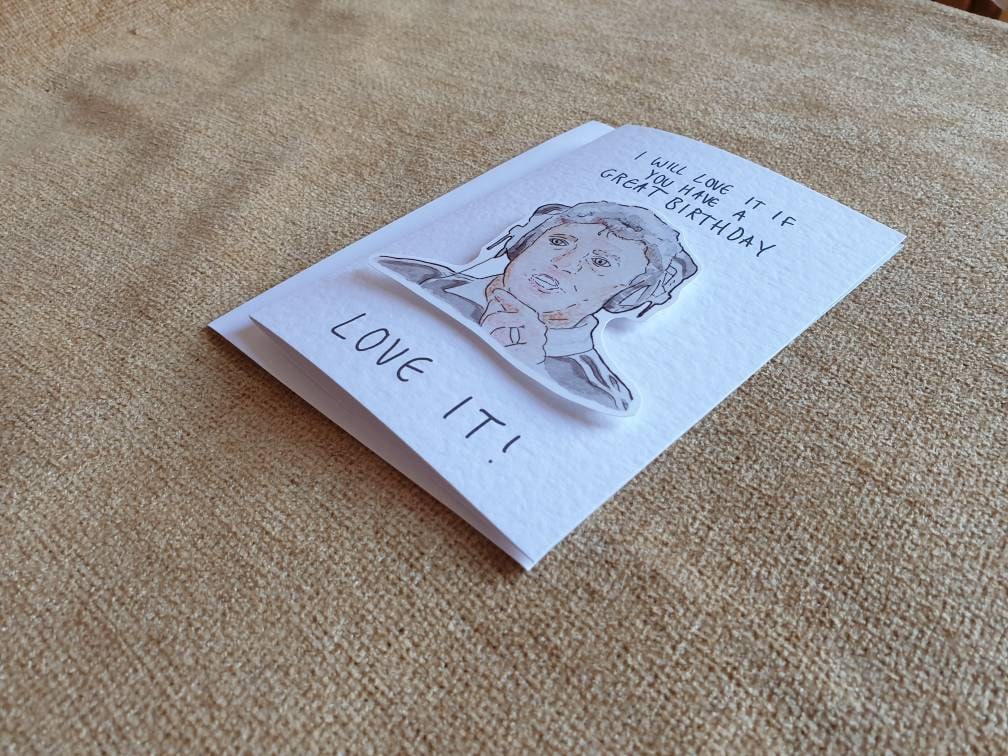 Kevin Keegan | Handcrafted Birthday Card