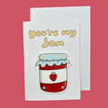You’re my jam | Handcrafted Valentine’s Card