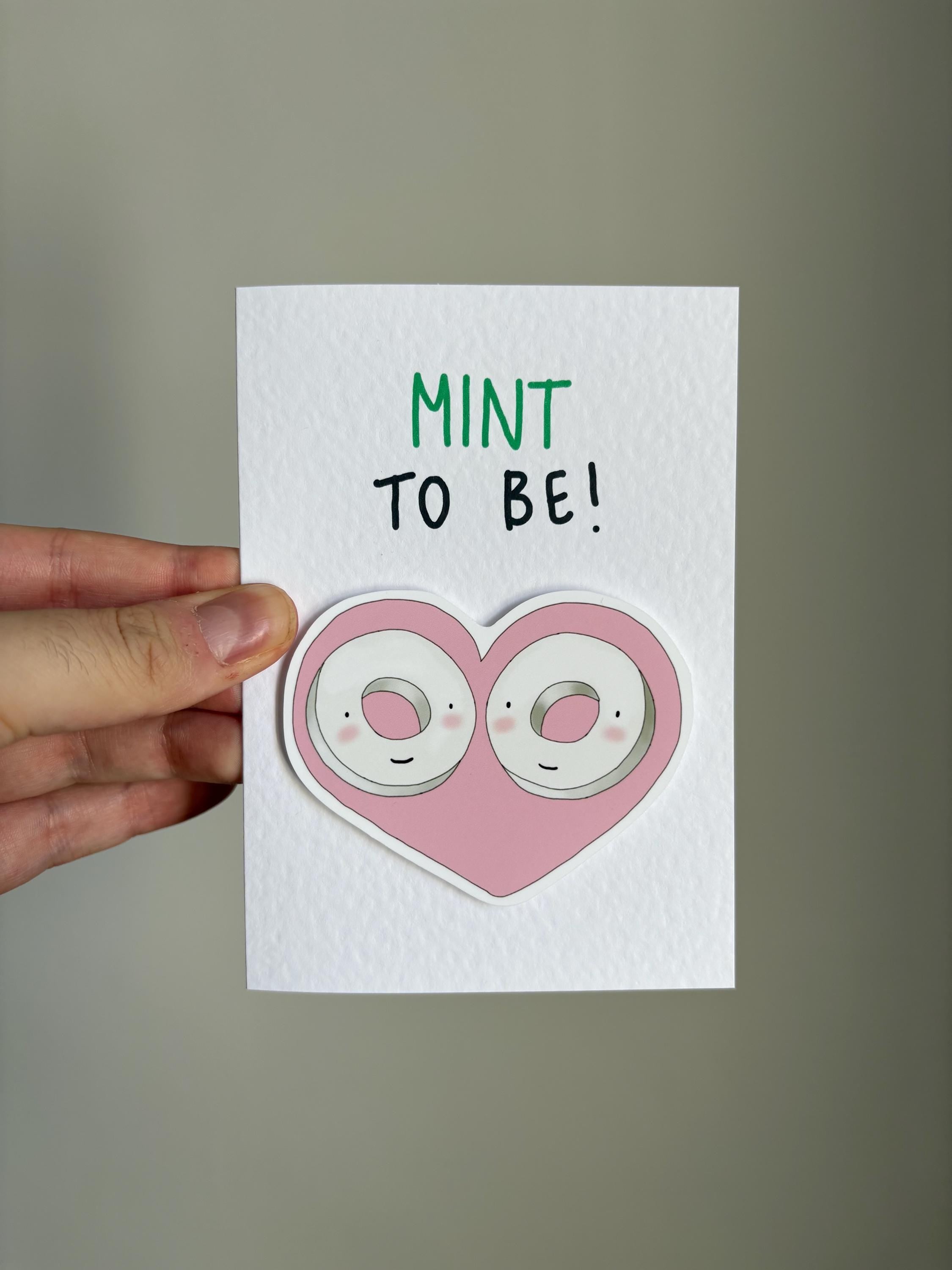 Mint to be | Handcrafted Valentine's Day Card