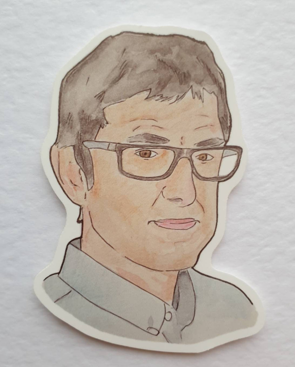 Louis Theroux | Handcrafted Birthday Card