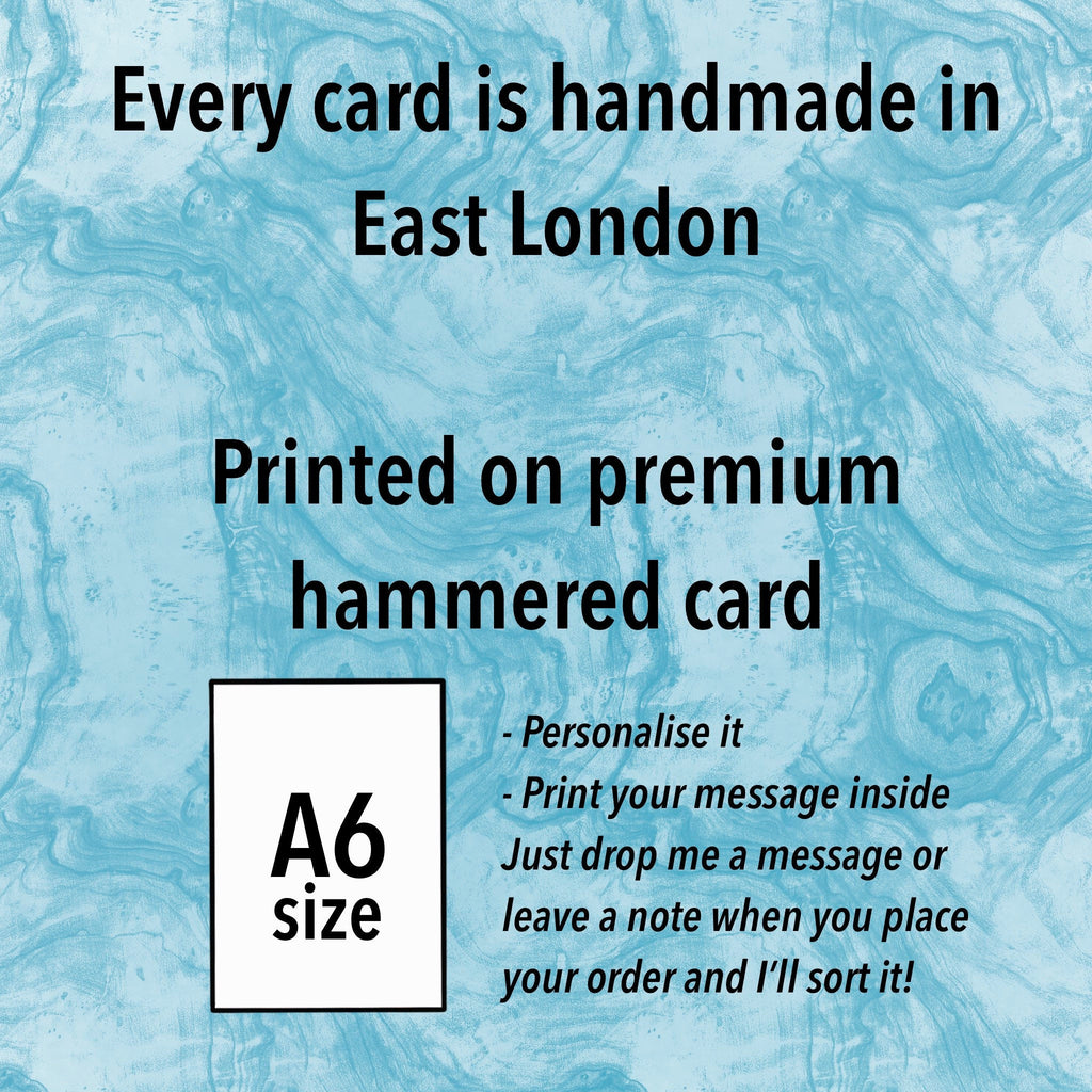 Ange Postecoglu | Ange-lic | Handcrafted Birthday Card