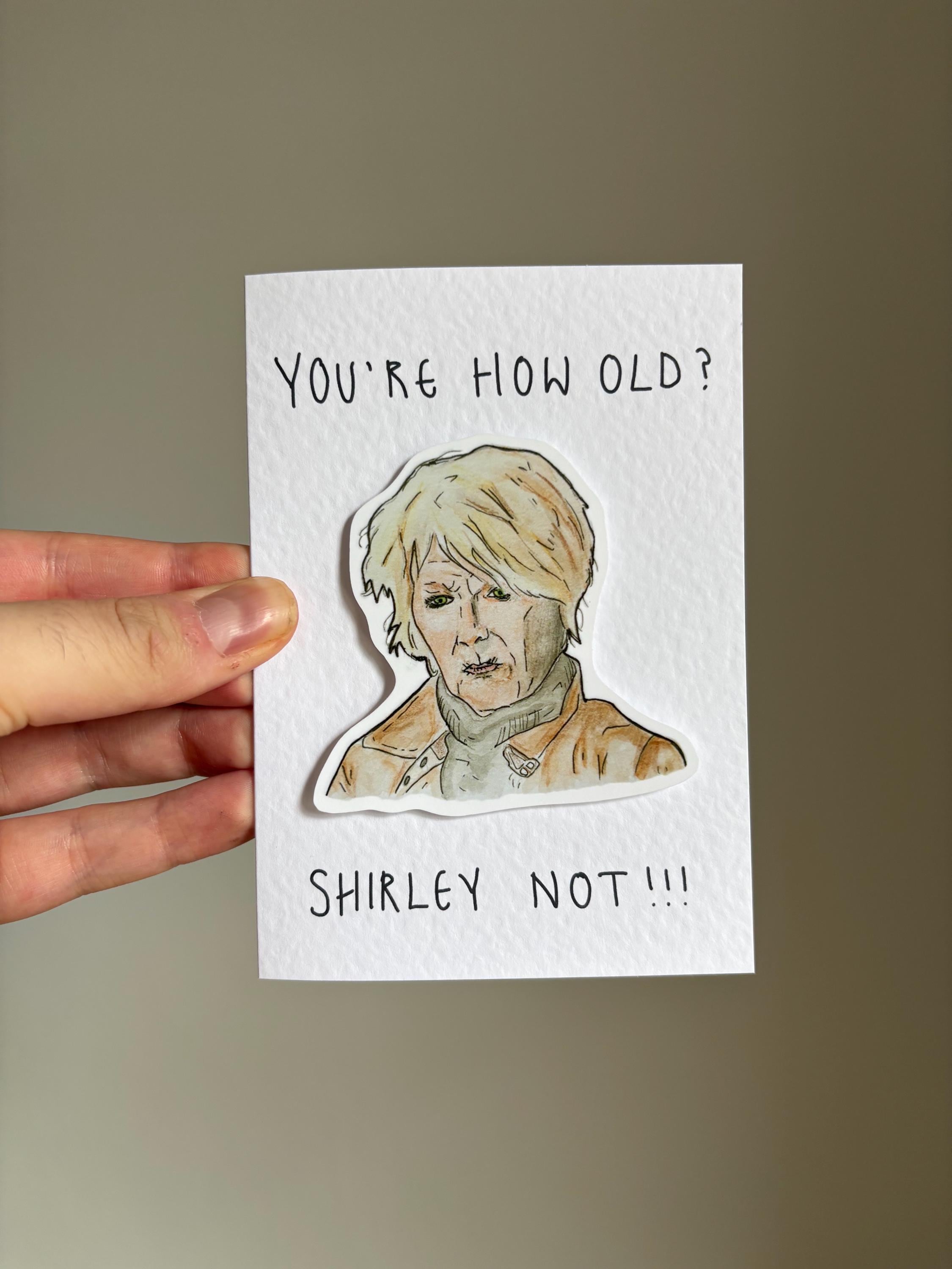 Shirley Carter | Handcrafted Birthday Card