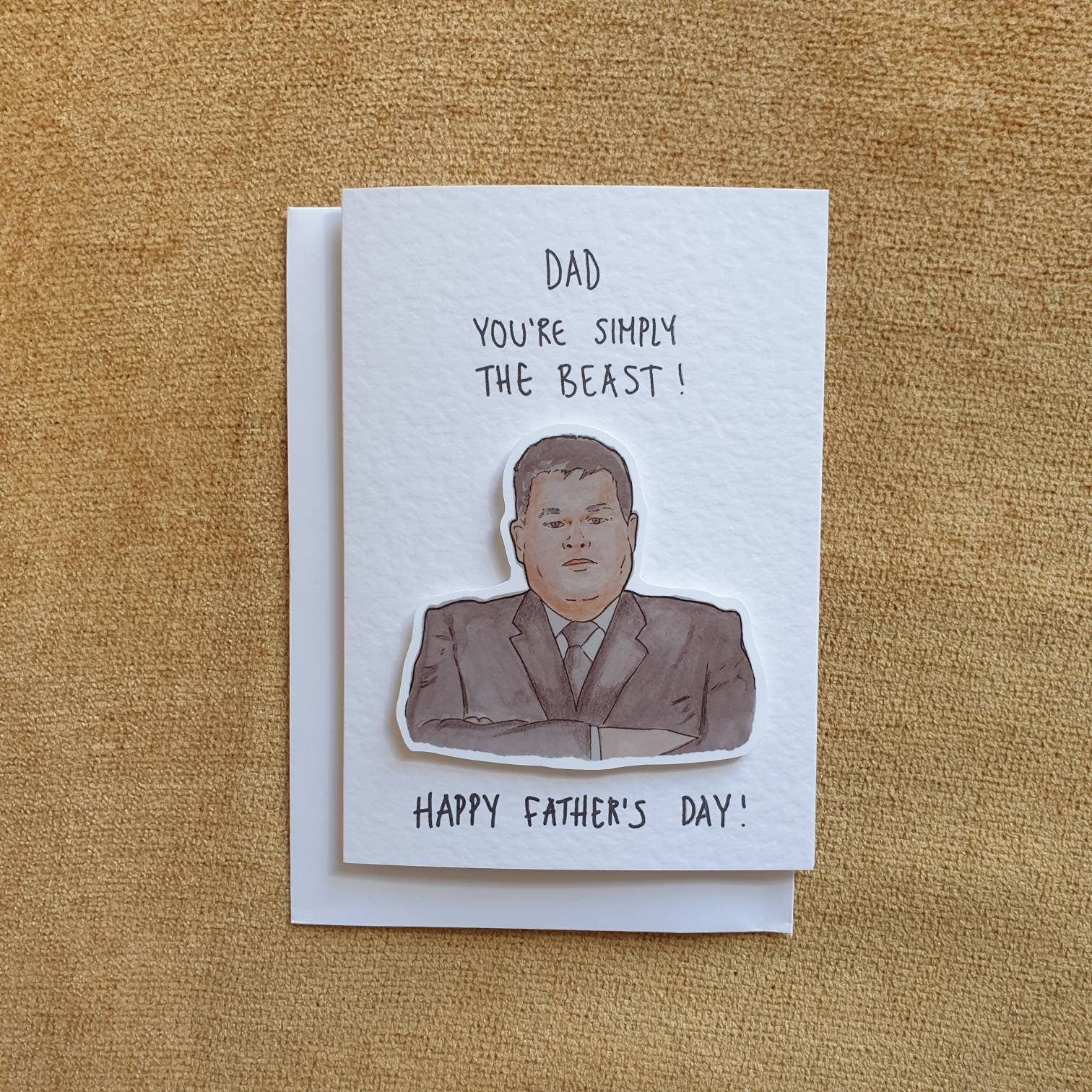 The Beast | Chaser | Handcrafted Father's Day Card