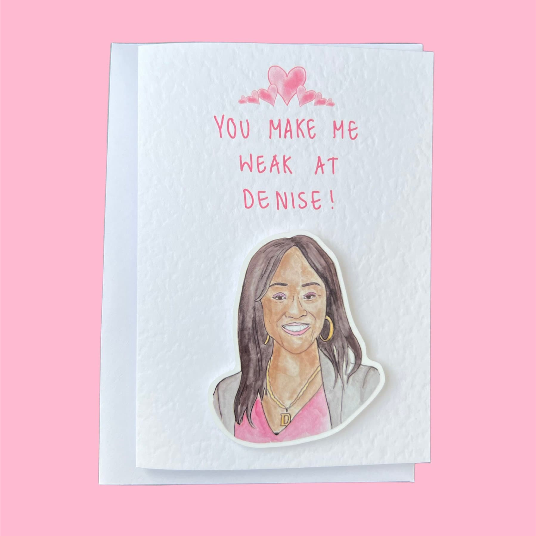 Denise Fox | Handcrafted Valentine's Day Card