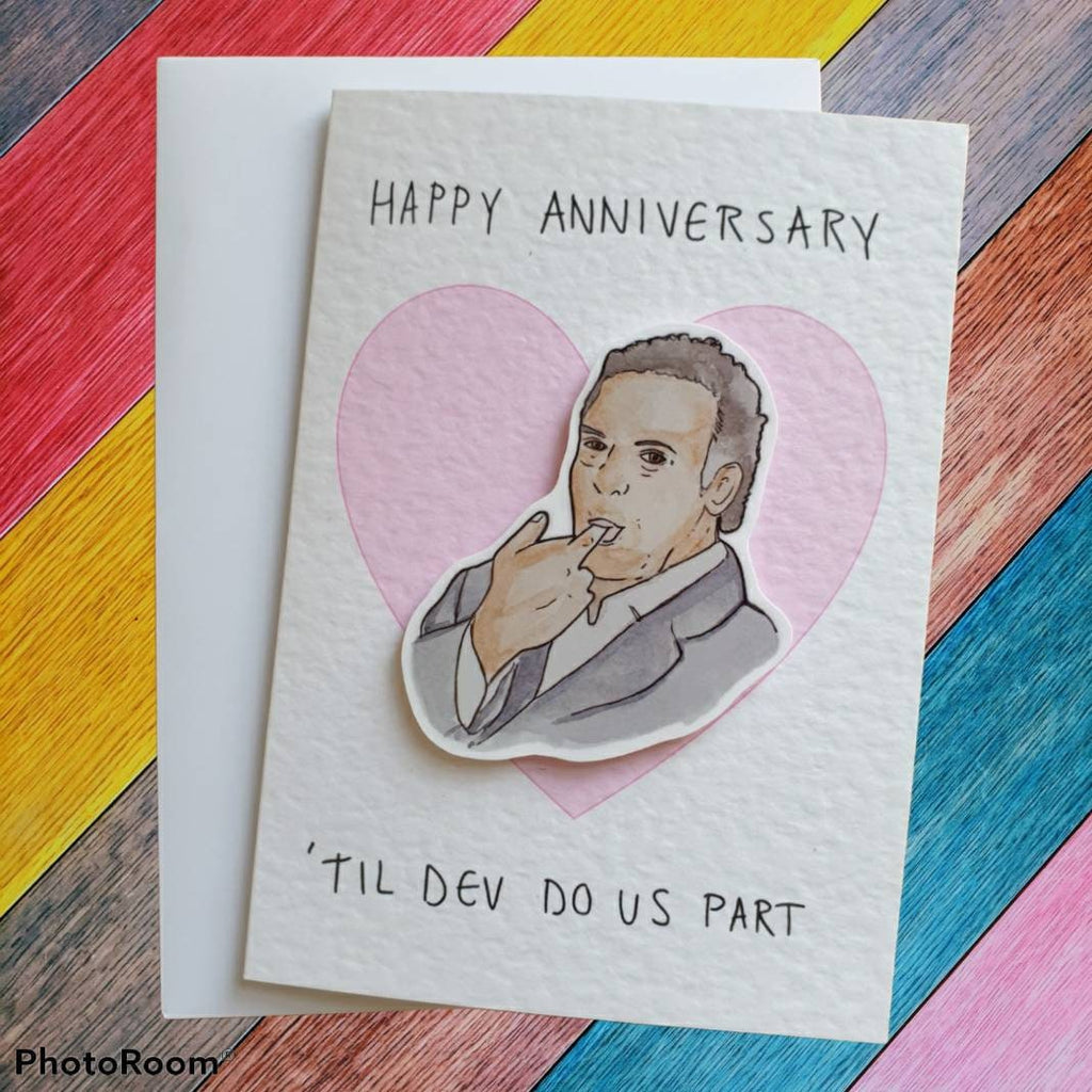 Dev Alahan | Corrie | Handcrafted Anniversary Card