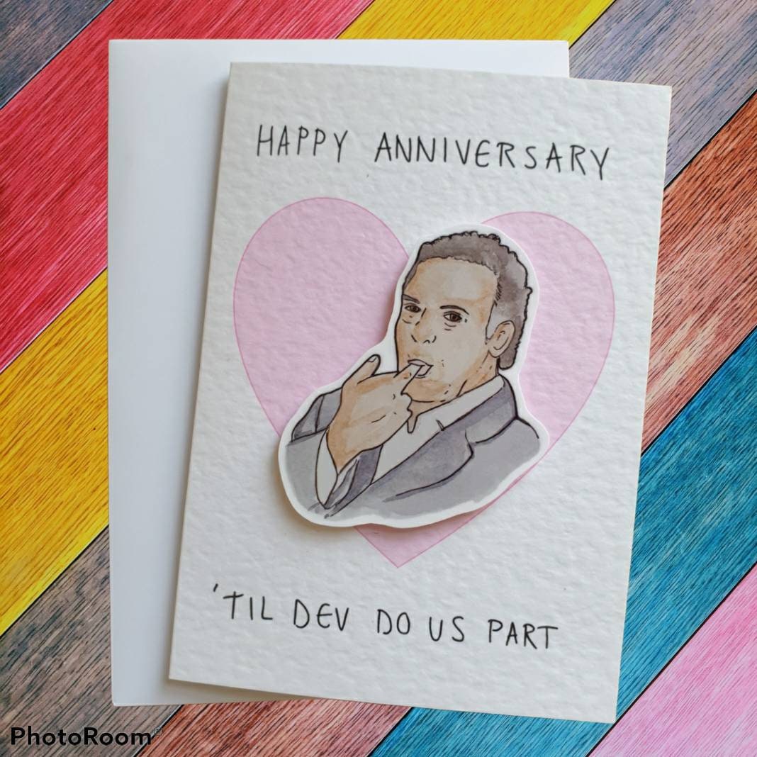 Dev Alahan | Corrie | Handcrafted Anniversary Card
