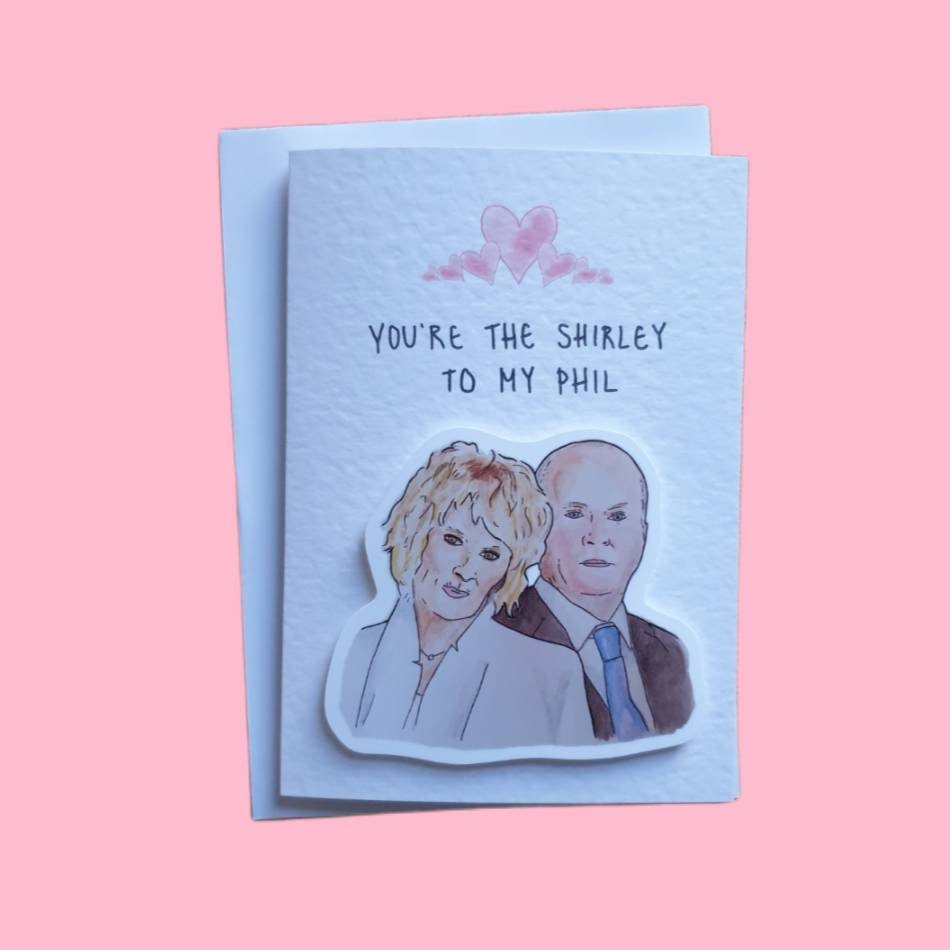Phil Mitchell & Shirley Carter | Handcrafted Valentine's Card